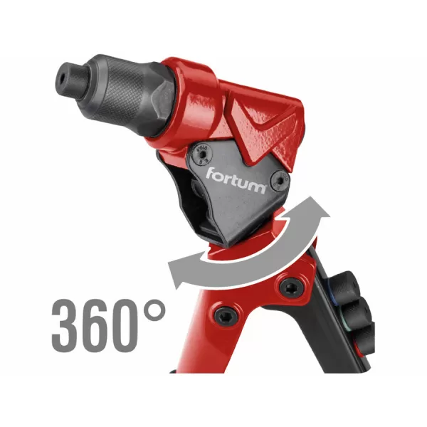 Kleště nýtovací s otočnou hlavou COMBO FORTUM 4770628