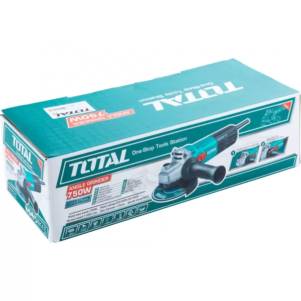 Úhlová bruska 750W Industrial Total TG10711526