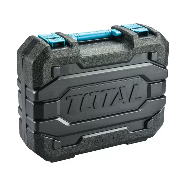 Aku vrtací šroubovák s nářadím 12V/1x2,0Ah Li-ion Total THKTHP10812