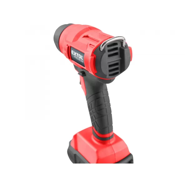 Aku horkovzdušná pistole SHARE 20V 2,0Ah Extol Premium 8891866