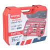 Hlavice nástrčné, sada 39ks, 3/8" EXTOL PREMIUM 8818322