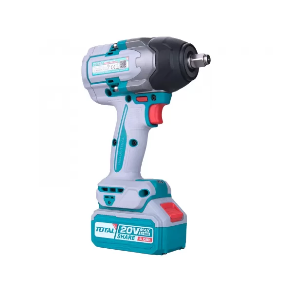 Aku rázový utahovák 20V 2x4,0Ah Industrial Total TIWLI2085