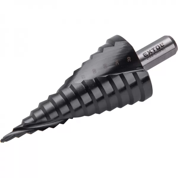 Vrták stupňovitý s lamačem třísek, O 4-39mm/po 3mm, HSS-Co Extol Industrial 8701195